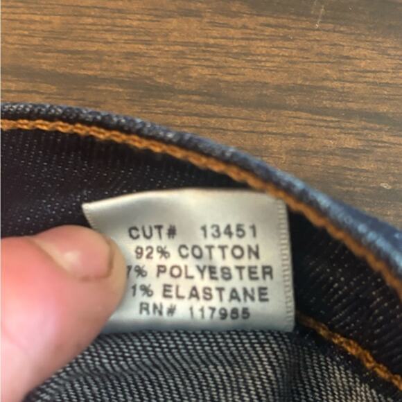 Early J Brand Indigo Clean Rinse Made in California Skinny Ankle Zipper Jeans 26 - Picture 6 of 11